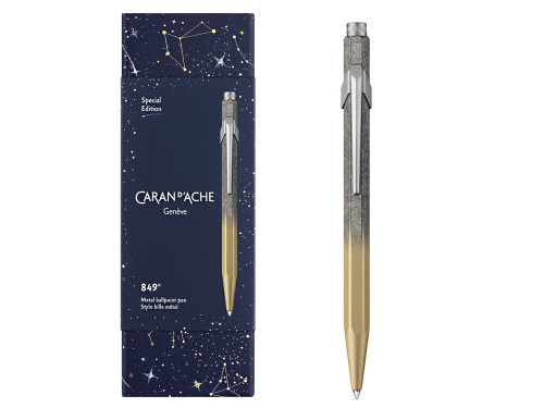 Długopis 849 Special Edition w pudełku - Caran d'Ache - Cosmic Gold