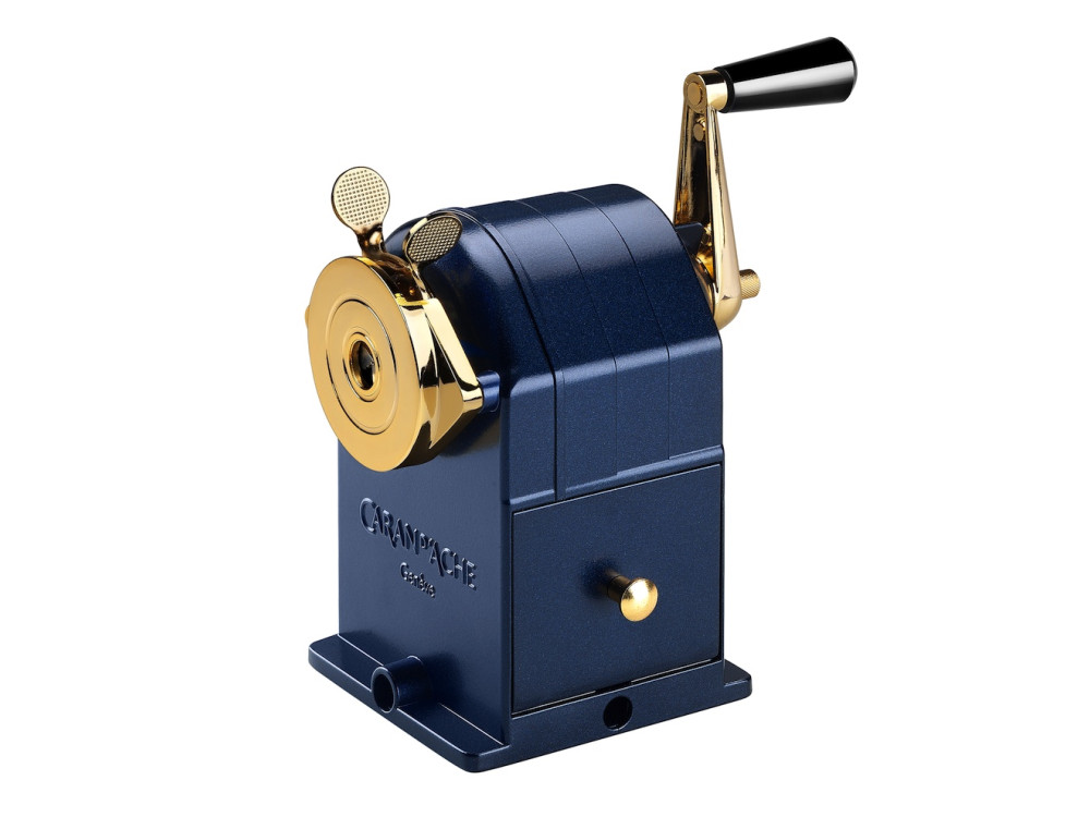 Special Edition Cosmic Blue metal sharpener - Caran d'Ache