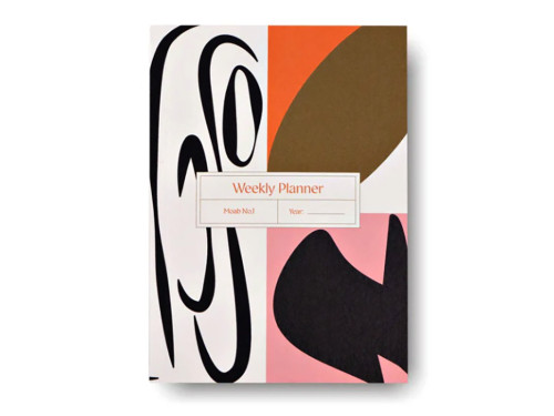 Undated weekly planner Moab A6 - The Completist. - 90 g/m2