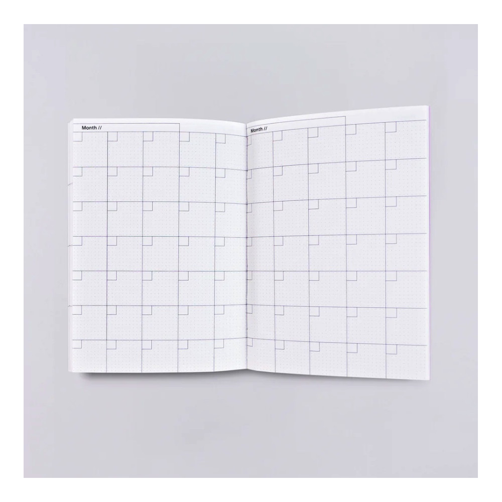 Undated weekly planner Moab A6 - The Completist. - 90 g/m2