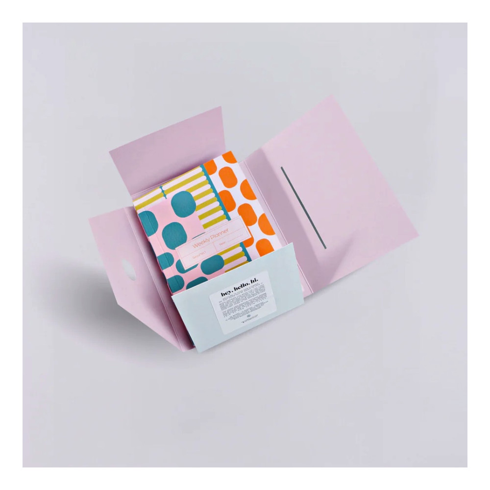 Undated weekly planner Moab A6 - The Completist. - 90 g/m2