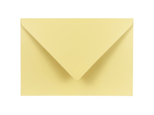 Koperta Woodstock 140g - C5, Giallo, żółta