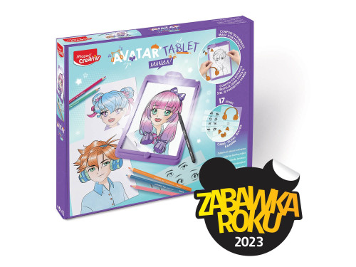 Light up drawing Avatar Manga Creativ tablet for kids - Maped