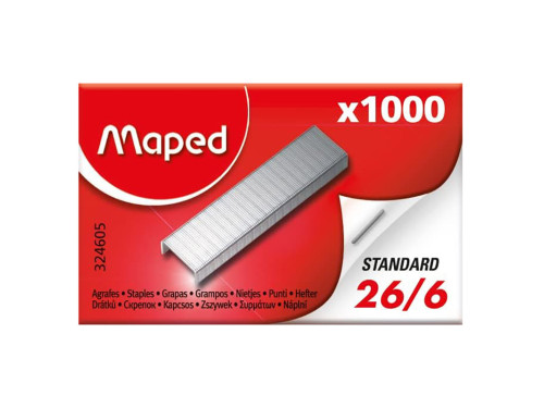 Staplers 26/6 - Maped - 1000 pcs.