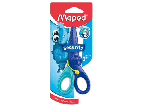 Nożyczki dla dzieci KidiPulse z odbojnikiem - Maped - 12 cm