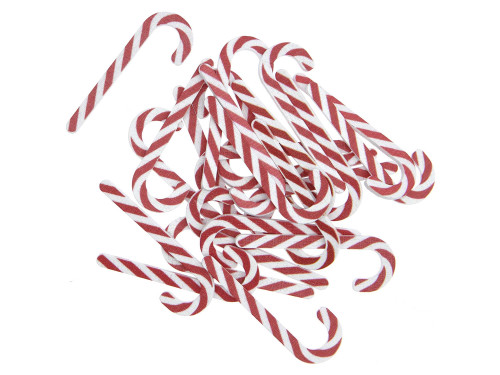 Wooden confetti Candy Canes - Rico Design - 24 pcs.