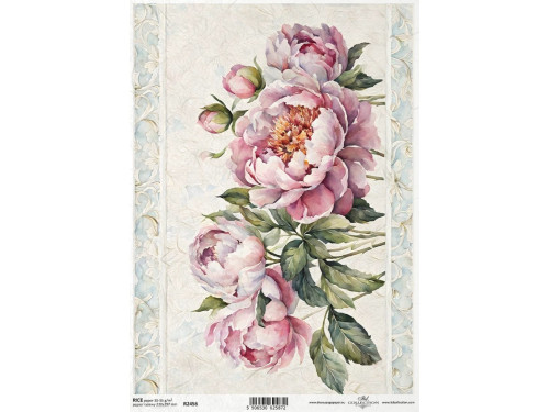 Papier do decoupage A4 - ITD Collection - ryżowy, R2456
