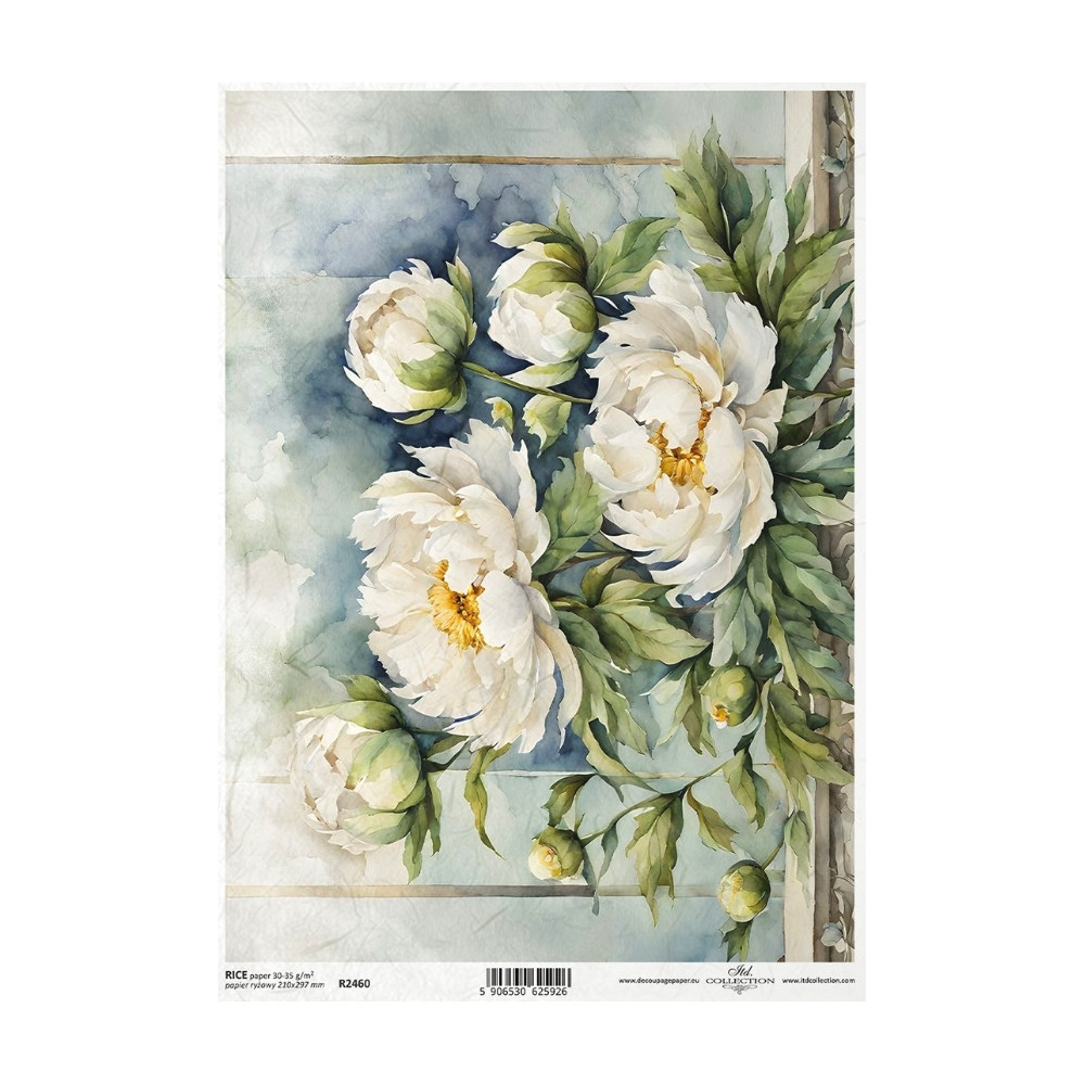 Decoupage paper A4 - ITD Collection - rice, R2460