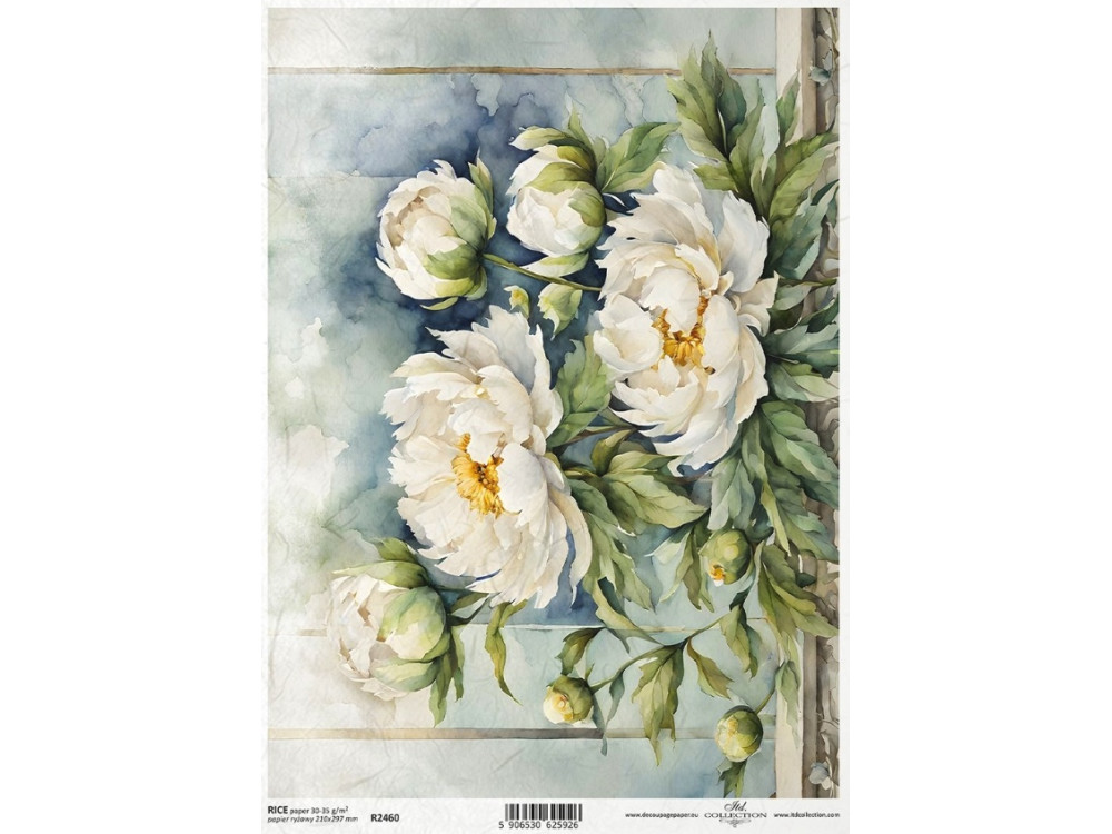 Decoupage paper A4 - ITD Collection - rice, R2460