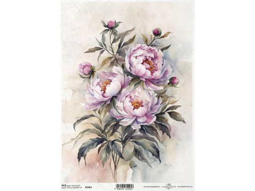 Decoupage paper A4 - ITD Collection - rice, R2463