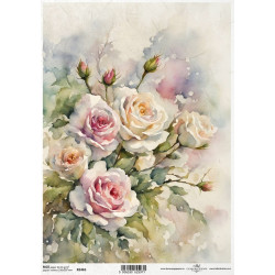 Decoupage paper A4 - ITD Collection - rice, R2465