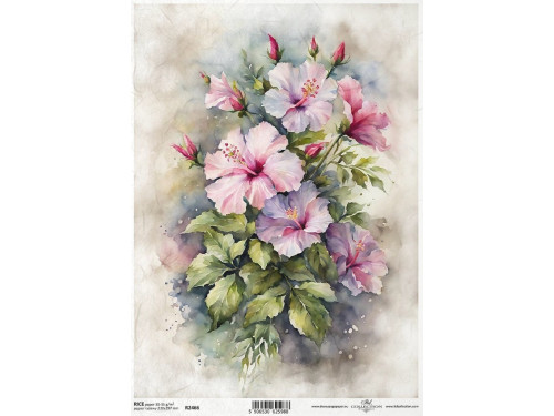 Decoupage paper A4 - ITD Collection - rice, R2466