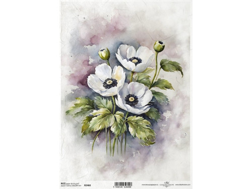 Papier do decoupage A4 - ITD Collection - ryżowy, R2468