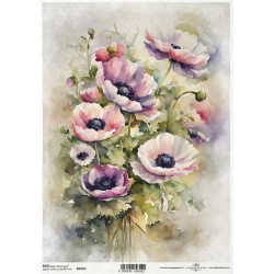 Decoupage paper A4 - ITD Collection - rice, R2470