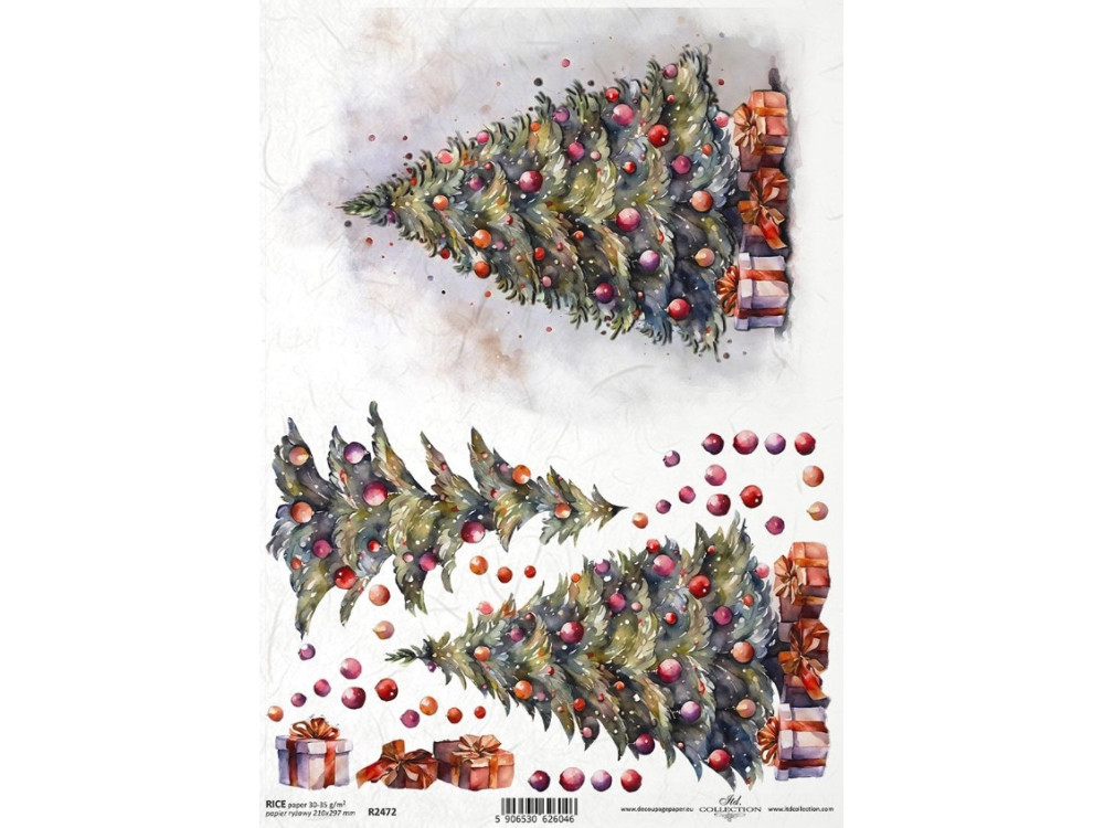 Decoupage paper A4 - ITD Collection - rice, R2472