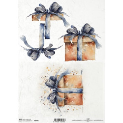 Decoupage paper A4 - ITD Collection - rice, R2486