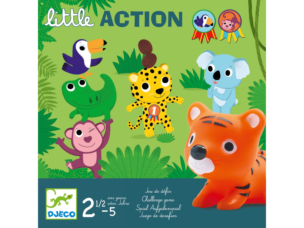 Gra wyzwanie dla dzieci Little Action - Djeco