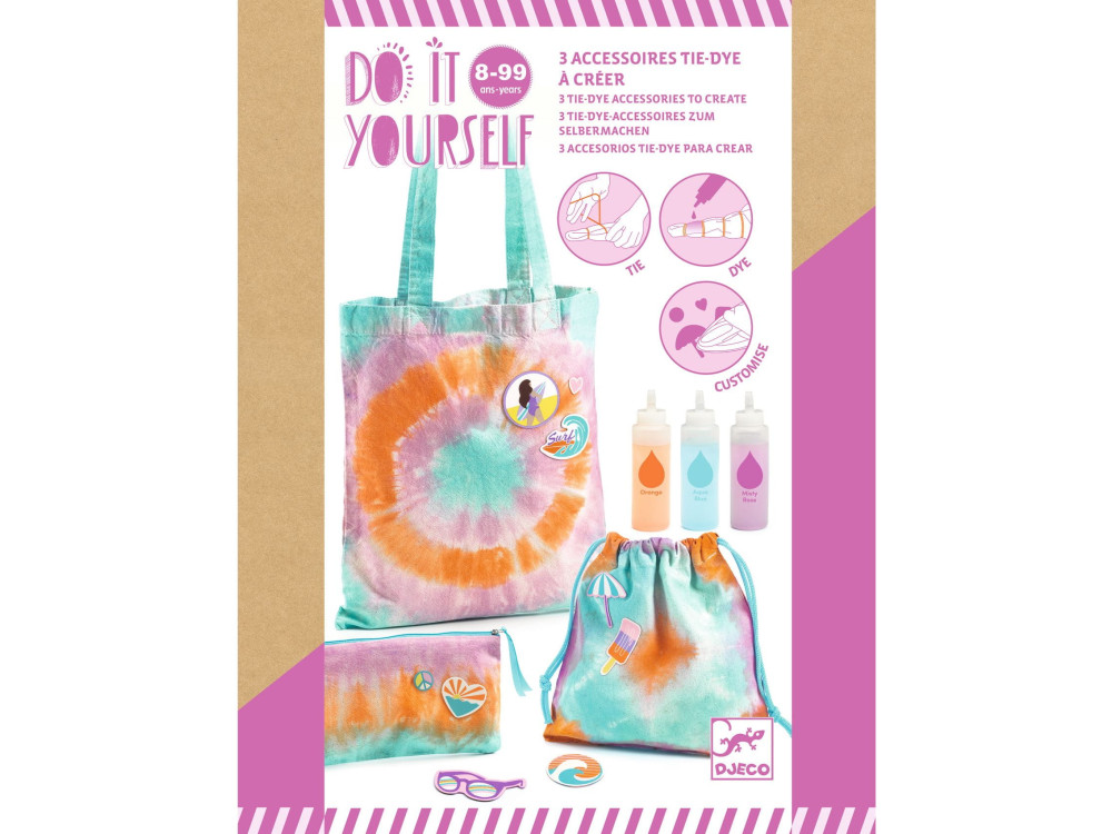 Tie-Die DIY set for kids - Djeco