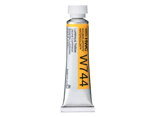 Farba akwarelowa Artists’ Watercolor - Holbein - Luminous Yellow, 5 ml