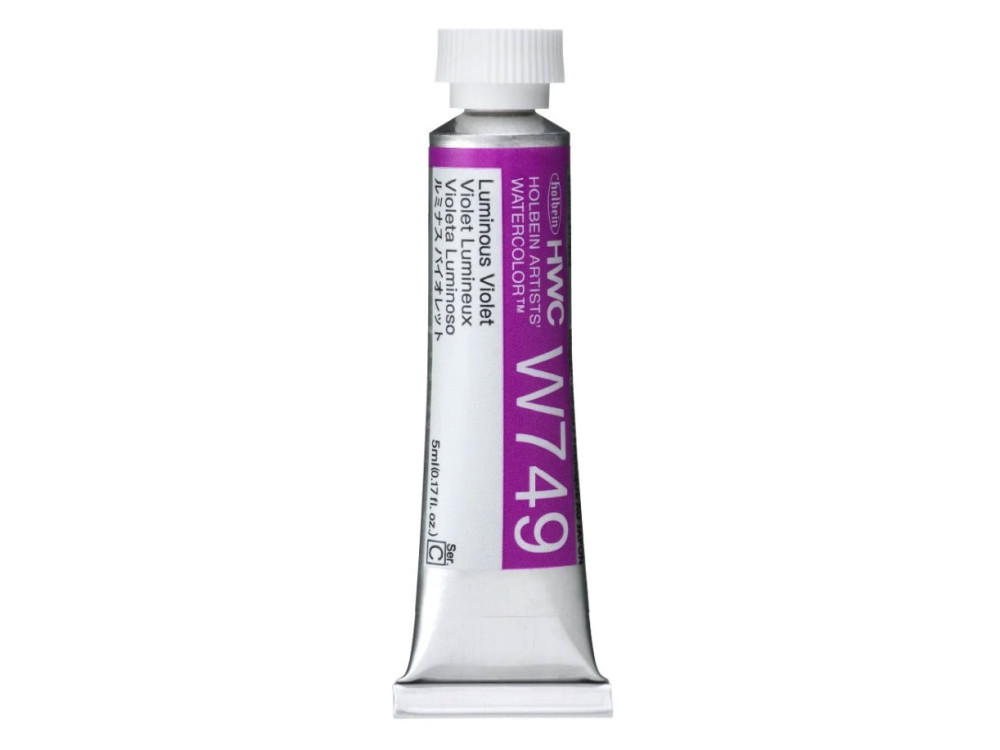 Artists' Watercolor paint - Holbein - Luminous Violet, 5 ml