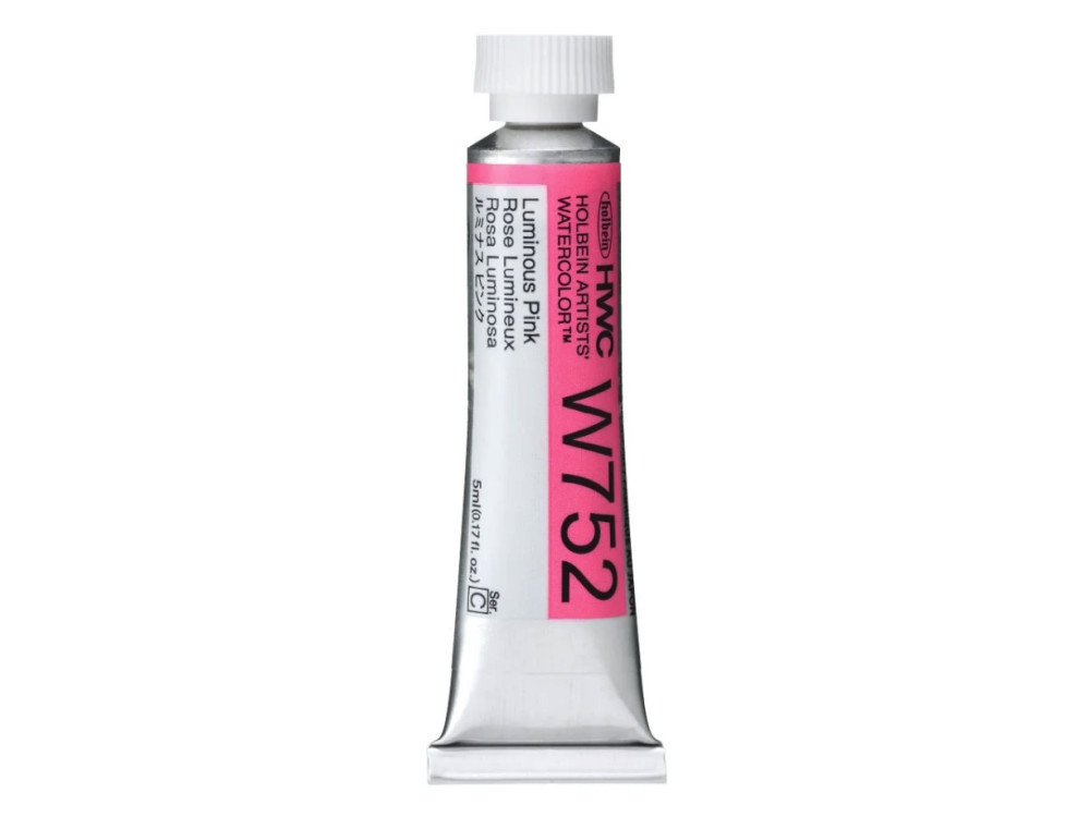 Artists' Watercolor paint - Holbein - Luminous Pink, 5 ml