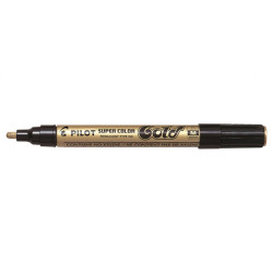 Marker olejowy Super Color - Pilot - złoty 2 mm