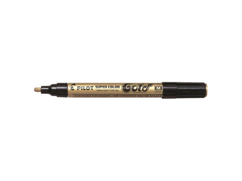 Marker olejowy Super Color - Pilot - złoty 2 mm