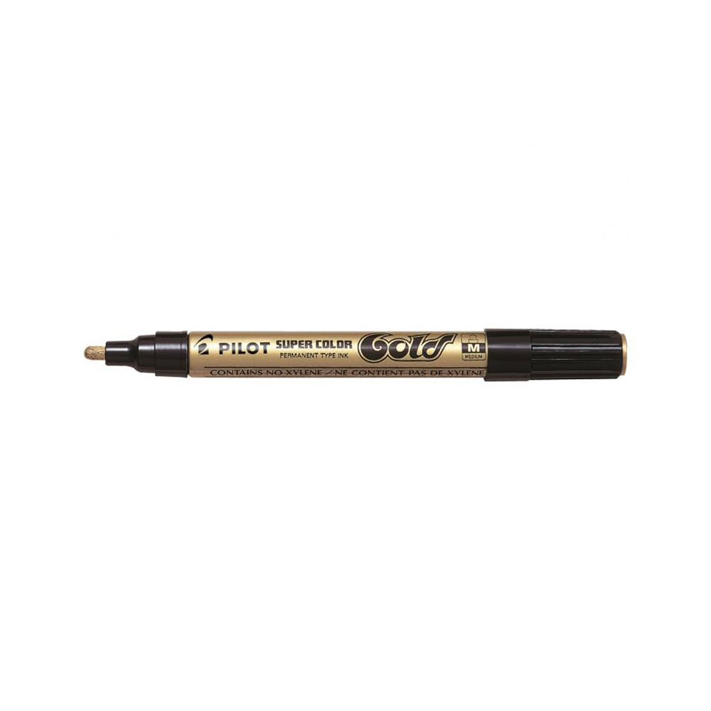 Marker olejny Super Color - Pilot - złoty, 0,5 mm