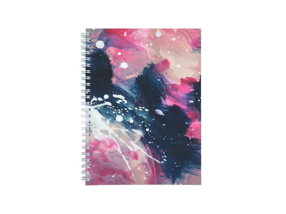 Spiral Notebook Elixir of Vitality A5 - Devangari - dotted, softcover, 120 g/m2