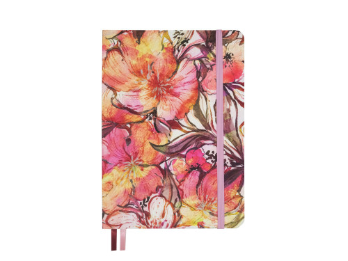 Notebook Blossom of Fire B5 - Devangari - dotted, softcover, 120 g/m2