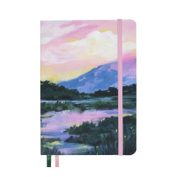 Notebook Serenity Valley B5 - Devangari - dotted, softcover, 120 g/m2