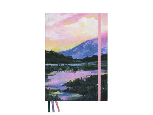 Undated planner Serenity Valley B5 - Devangari - hardcover, 120 g/m2