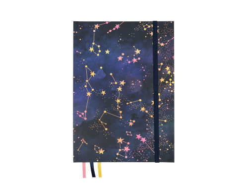 Dziennik 3-letni Shimmering Stars B5 - Devangari - twarda okładka, 120 g/m2