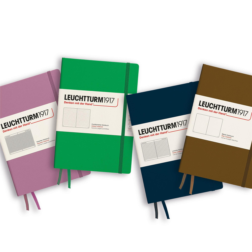 Dotted Notebook A5 - Leuchtturm1917 - Dusty Rose, hard cover