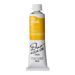 Duo Aqua water soluble oil paint - Holbein - 230, Aureolin Hue, 40 ml