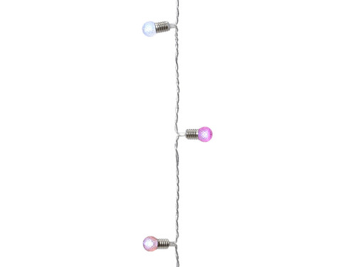 LED Vintage lights - multicolor light, 4,9 m