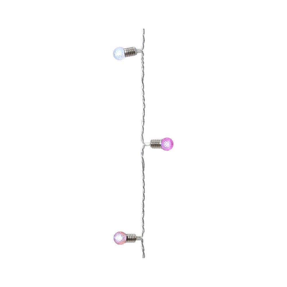 LED Vintage lights - multicolor light, 4,9 m