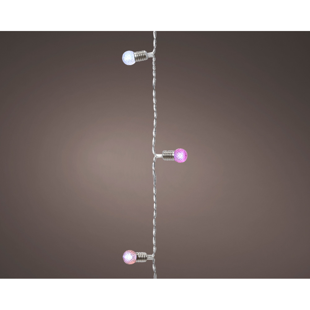LED Vintage lights - multicolor light, 4,9 m