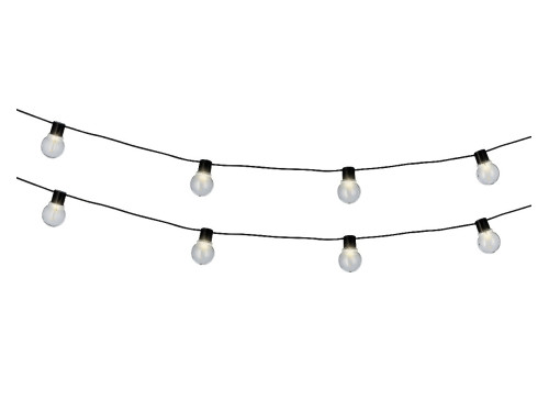 Lampki dekoracyjne LED - ciepłe białe światło, 9,5 m