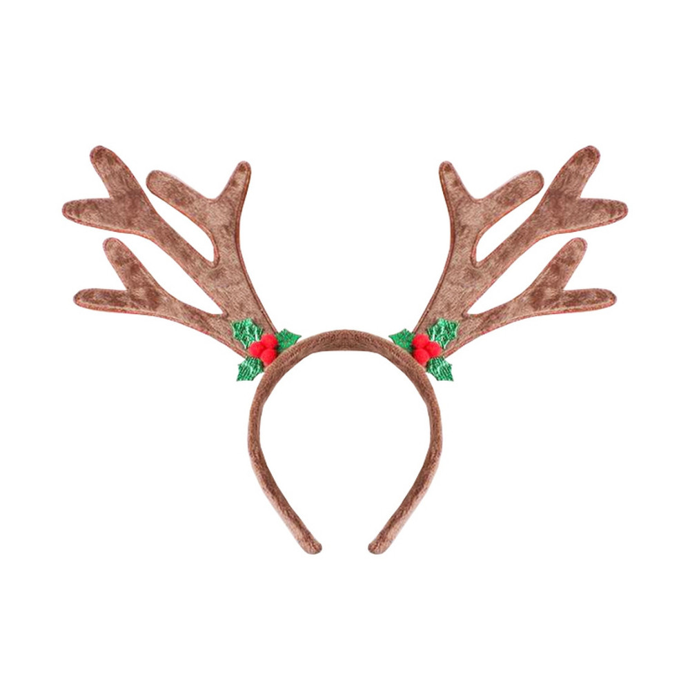 Reindeer Horns headband - brown