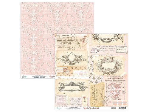 Papier do scrapbookingu 30,5 x 30,5 cm - Mintay - See You In Paris 04