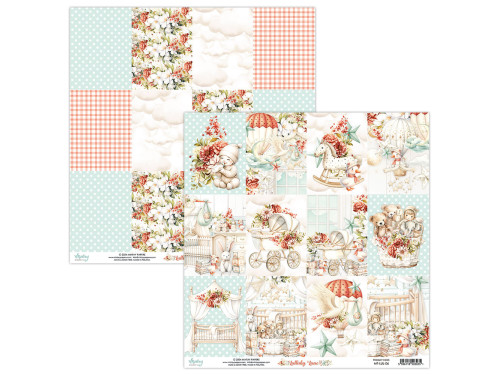 Papier do scrapbookingu 30,5 x 30,5 cm - Mintay - Lullaby Lane 06