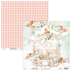 Scrapbooking paper 30,5 x 30,5 cm - Mintay - Lullaby Lane 02