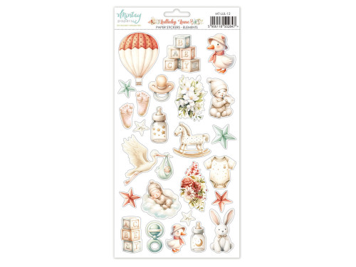 Set of paper stickers 15,2 x 20,3 cm - Mintay - Lullaby Lane