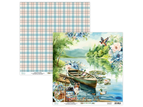 Papier do scrapbookingu 30,5 x 30,5 cm - Mintay - By The Lake 03