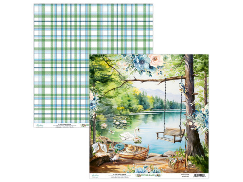 Papier do scrapbookingu 30,5 x 30,5 cm - Mintay - By The Lake 02