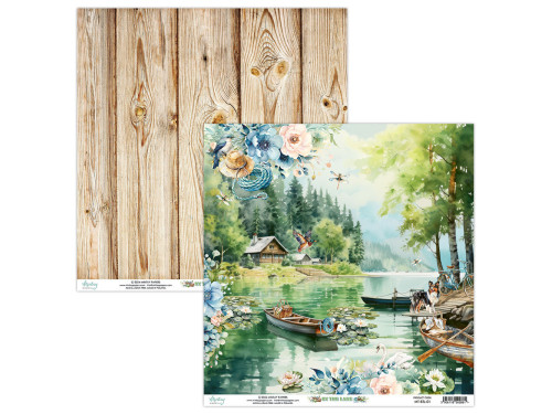 Papier do scrapbookingu 30,5 x 30,5 cm - Mintay - By The Lake 01