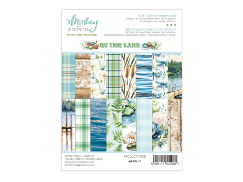 Add-on paper pack - Mintay - By The Lake