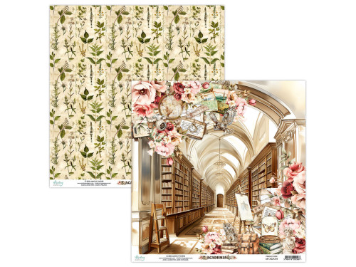 Papier do scrapbookingu 30,5 x 30,5 cm - Mintay - Academia 01