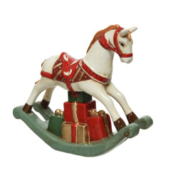 Christmas decoration Rocking Horse - 20,5 x 6 x 19 cm